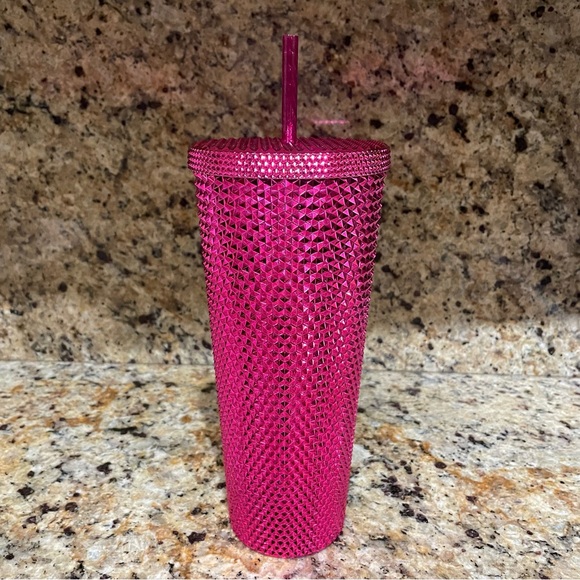 Starbucks Bling Edition Sangria Studded Tumbler. 24 oz - Picture 2 of 5